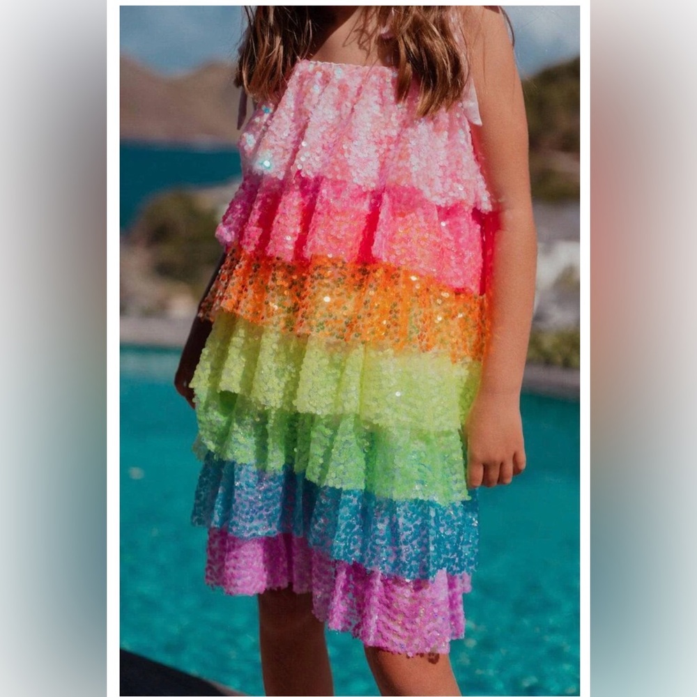 Lola and The Boys Colorful Dress - Picture 1 of 5